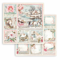 Stamperia Sweet Winter 12x12 Inch Paper Pack (SBBL122)